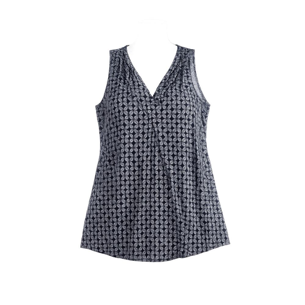 Lane Bryant Sleeveless V-Neck Tunic - Size 26 - Effortless Everyday Chic